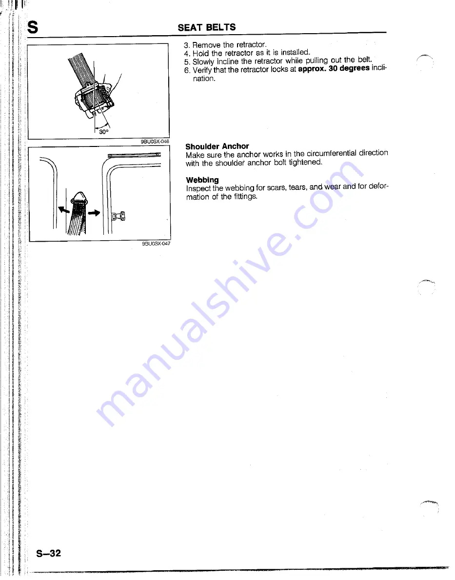 Mazda B2200 1992 Скачать руководство пользователя страница 1233