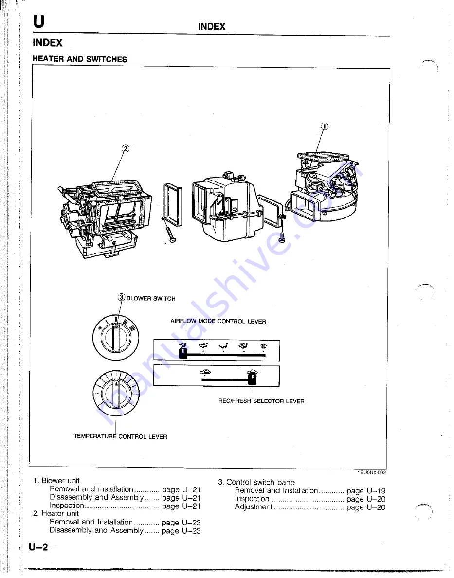 Mazda B2200 1992 Скачать руководство пользователя страница 1309