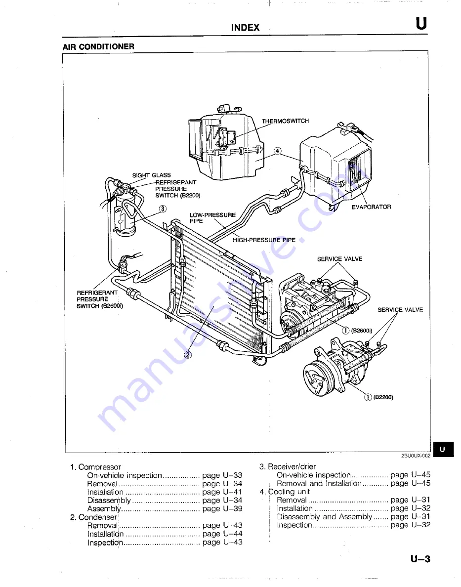 Mazda B2200 1992 Скачать руководство пользователя страница 1310