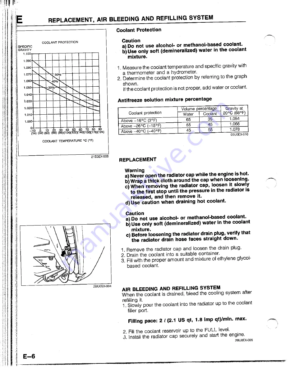 Mazda B2200 1992 Скачать руководство пользователя страница 213