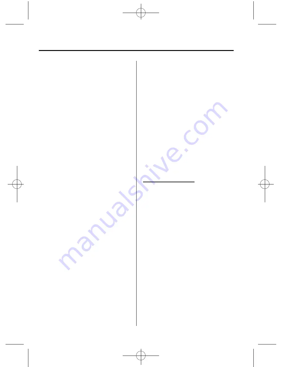 Mazda CX-7 Navigation System Owner'S Manual Download Page 258