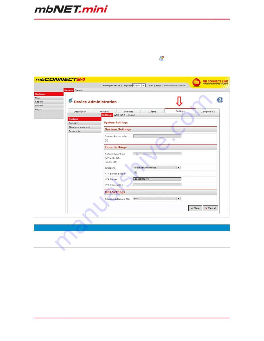 MB Connect Line mbNET.mini User Manual Download Page 57