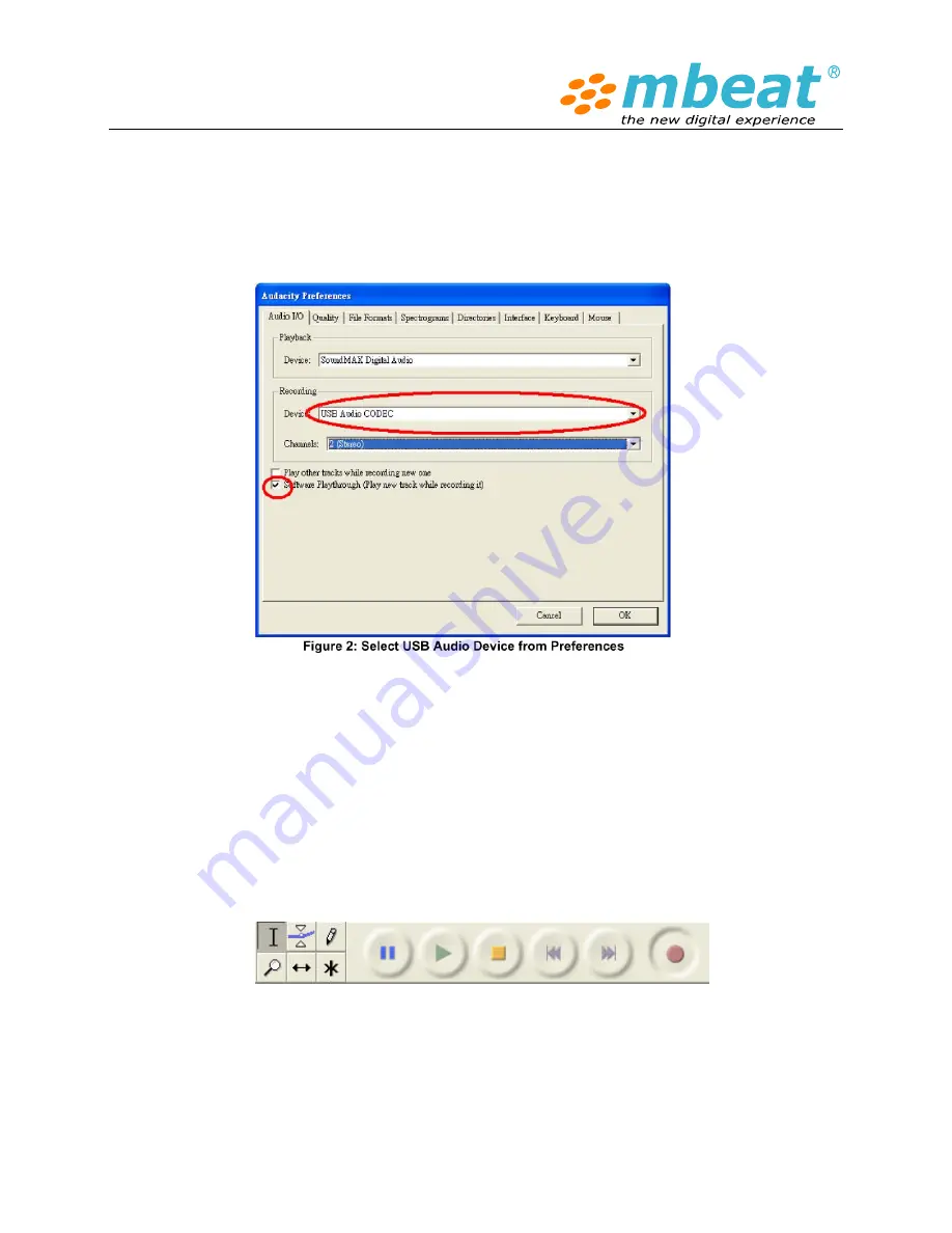 mbeat USB-TR08 Instructions Manual Download Page 17