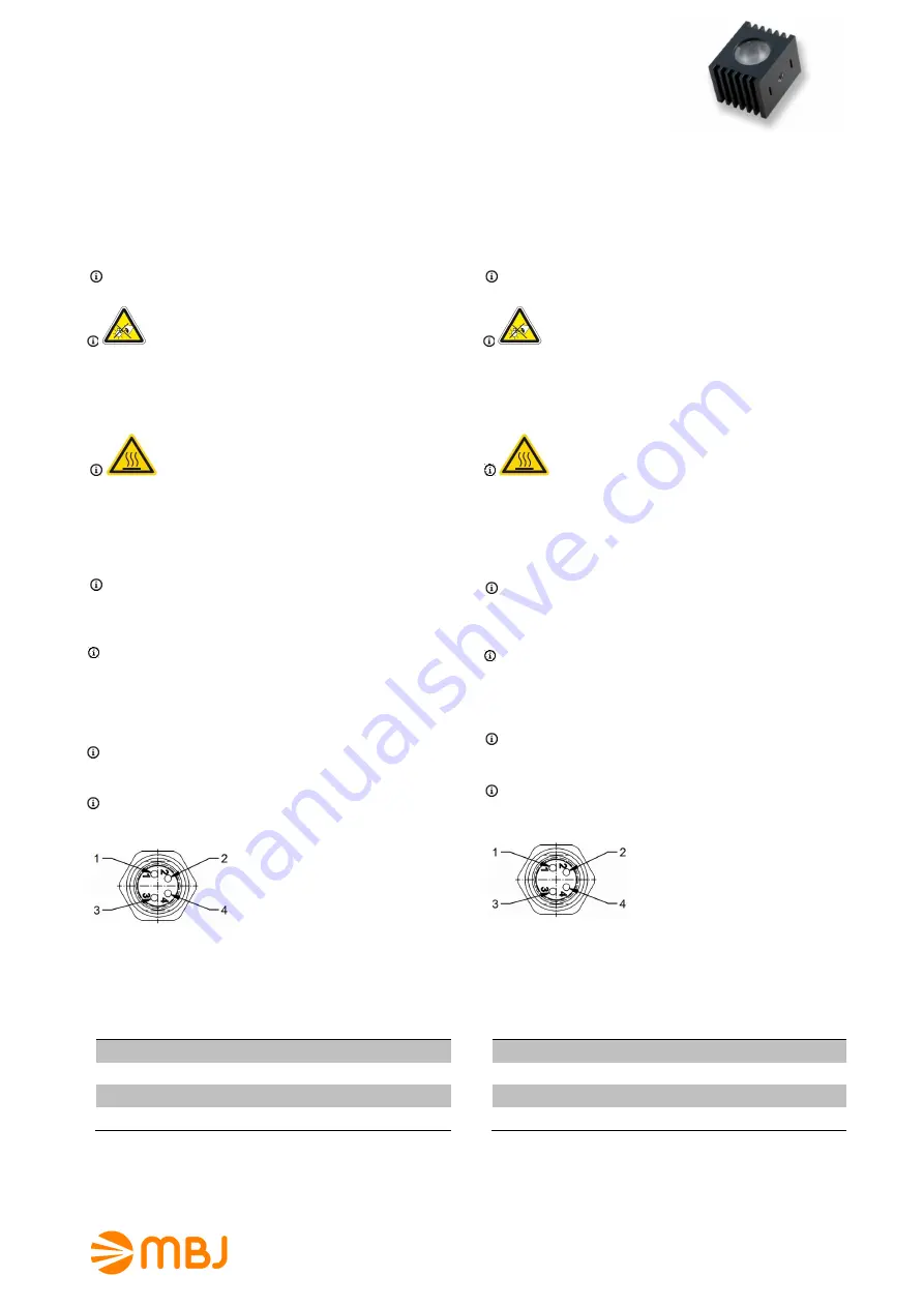 mbj SL Series Operating Manual Download Page 1