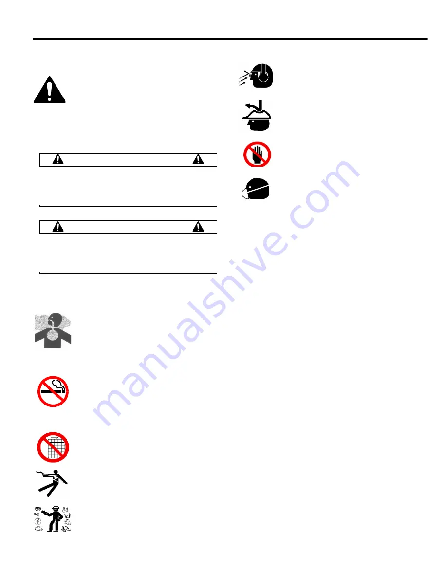 MBM 6020001 Operator'S Safety And Service Manual Download Page 4