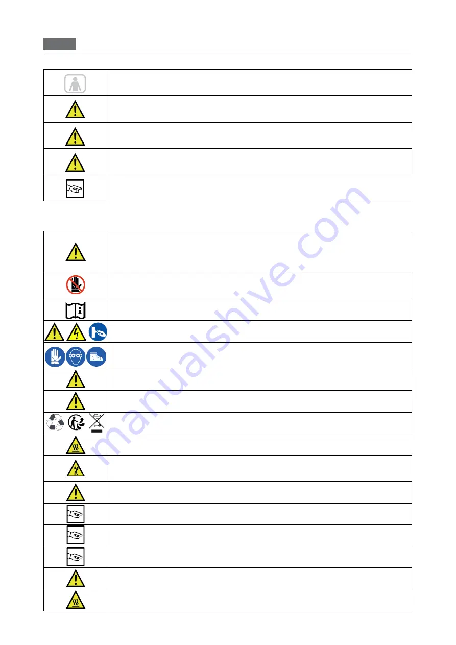 MBM CYE Use And Routine Maintenance Manual Download Page 26