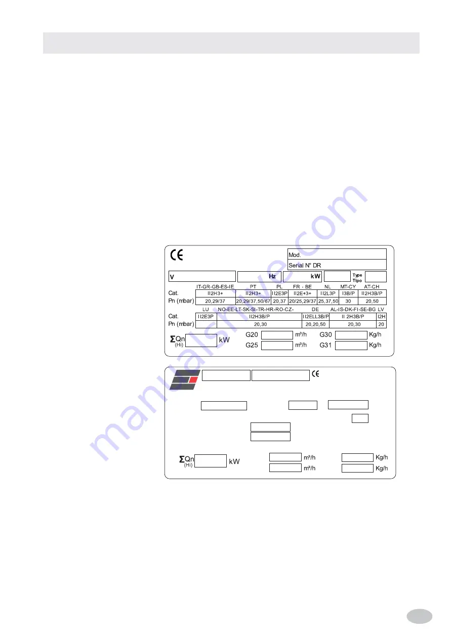 MBM MINIMA Series Installation, Use And Maintenance Instructions Download Page 33