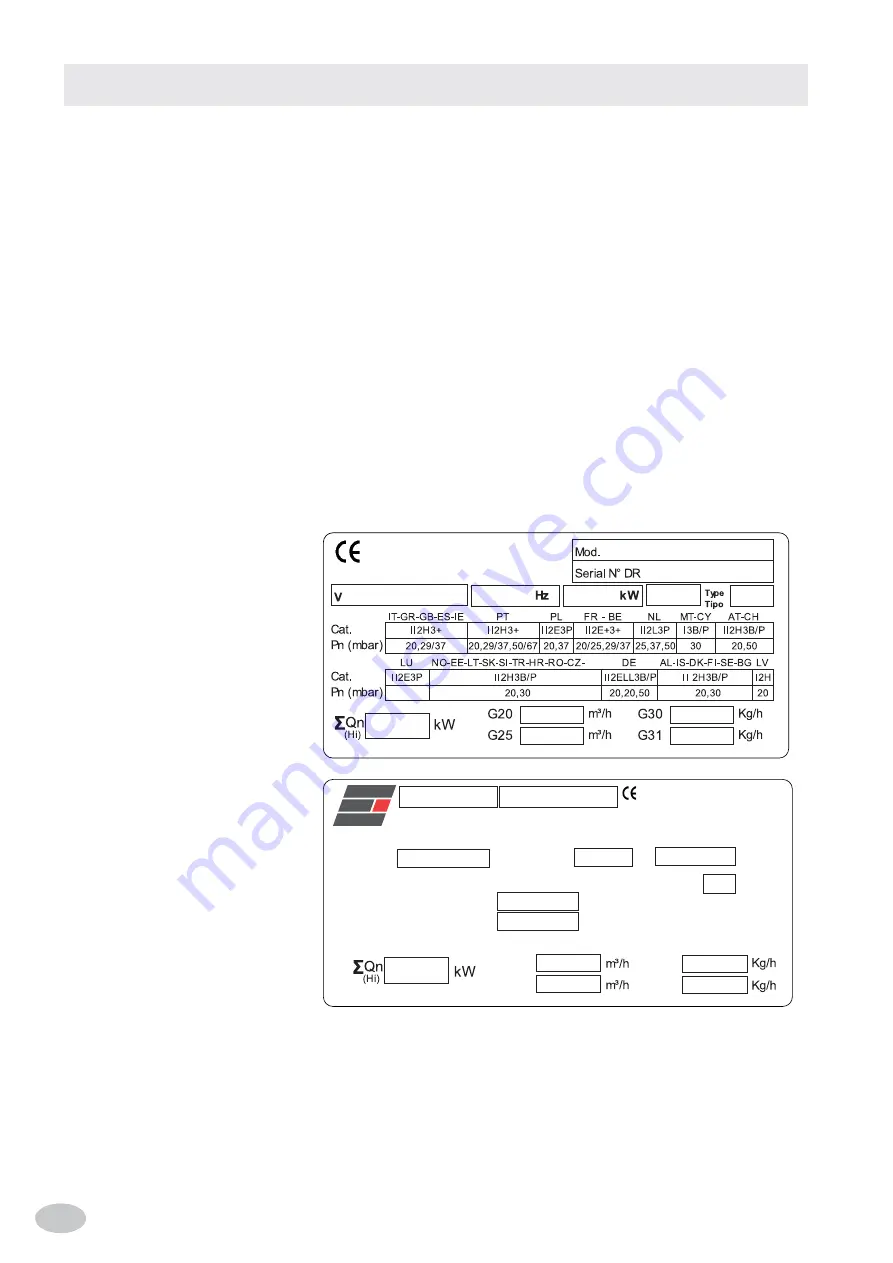 MBM MINIMA Series Installation, Use And Maintenance Instructions Download Page 42