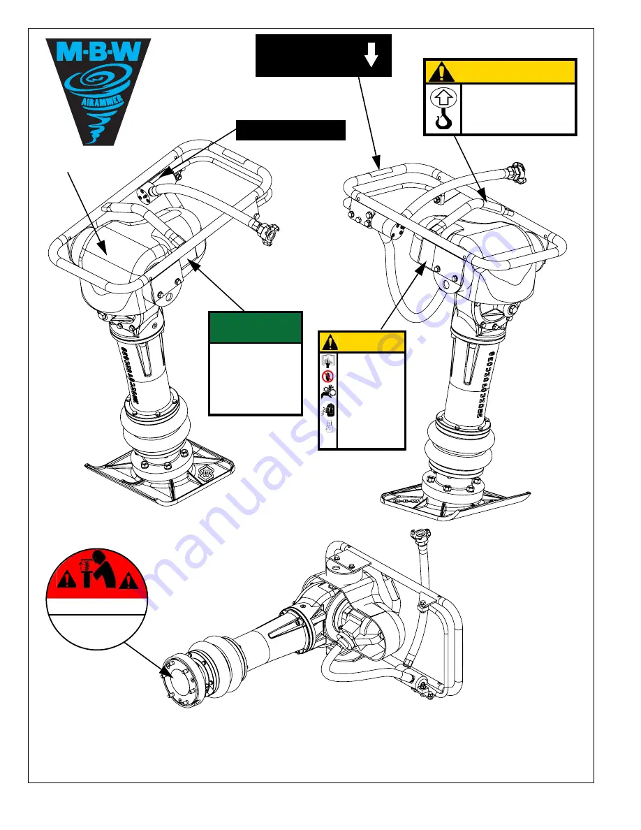 MBW AR56 Operator'S Safety And Service Manual Download Page 5