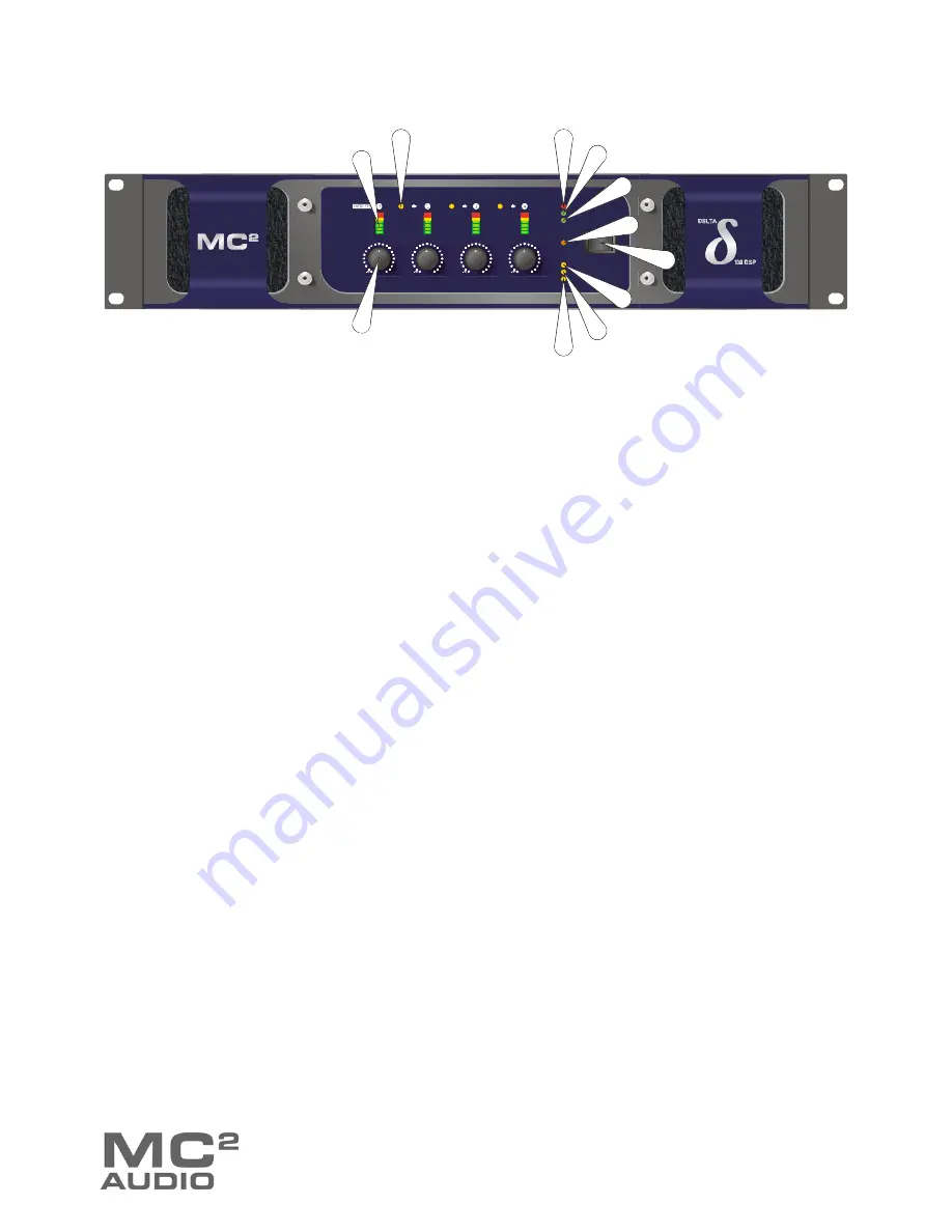 MC2 Audio Delta 100 Operating Instructions Manual Download Page 14