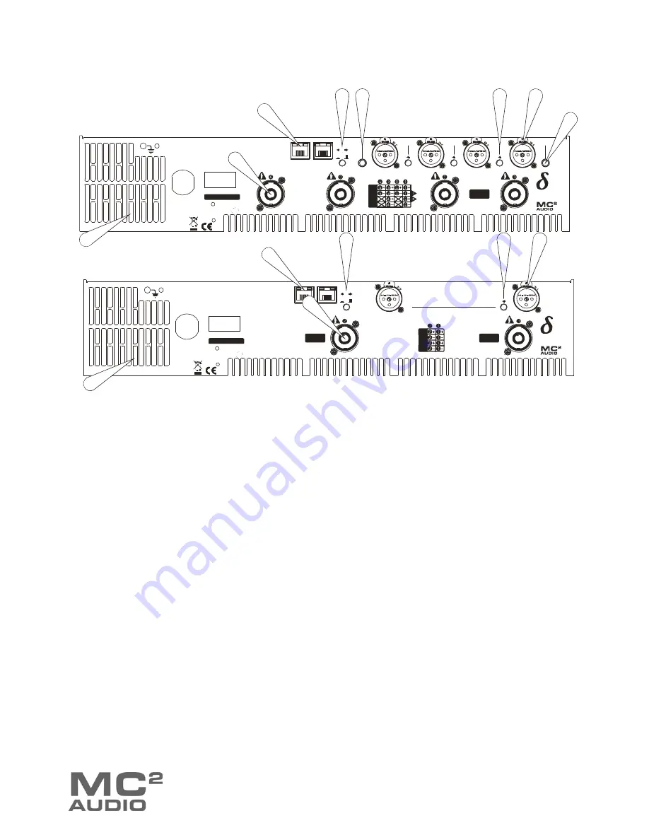 MC2 Audio Delta 100 Operating Instructions Manual Download Page 16