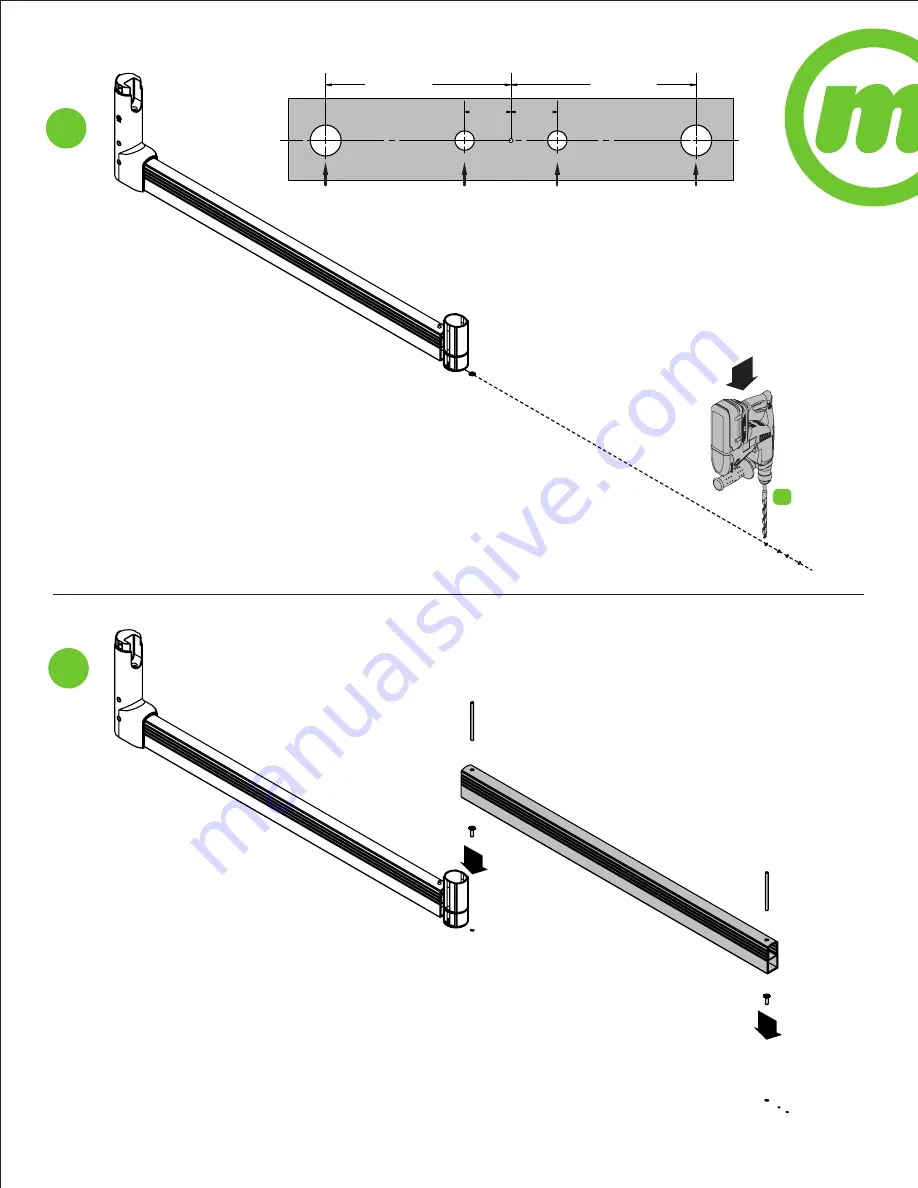 McCue FlexCore Guardrail Installation Instructions Manual Download Page 6