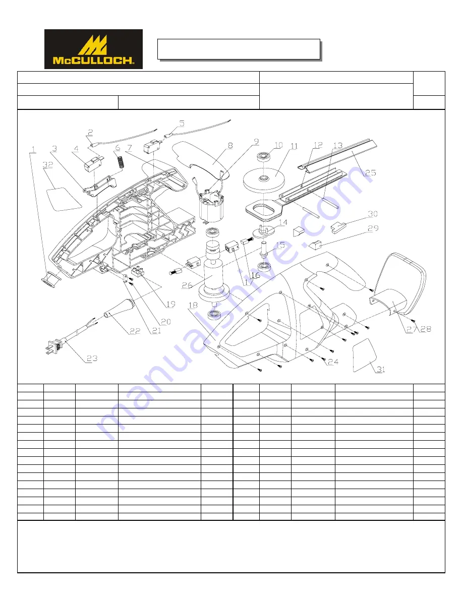 McCulloch 6096-203A12 User Manual Download Page 17