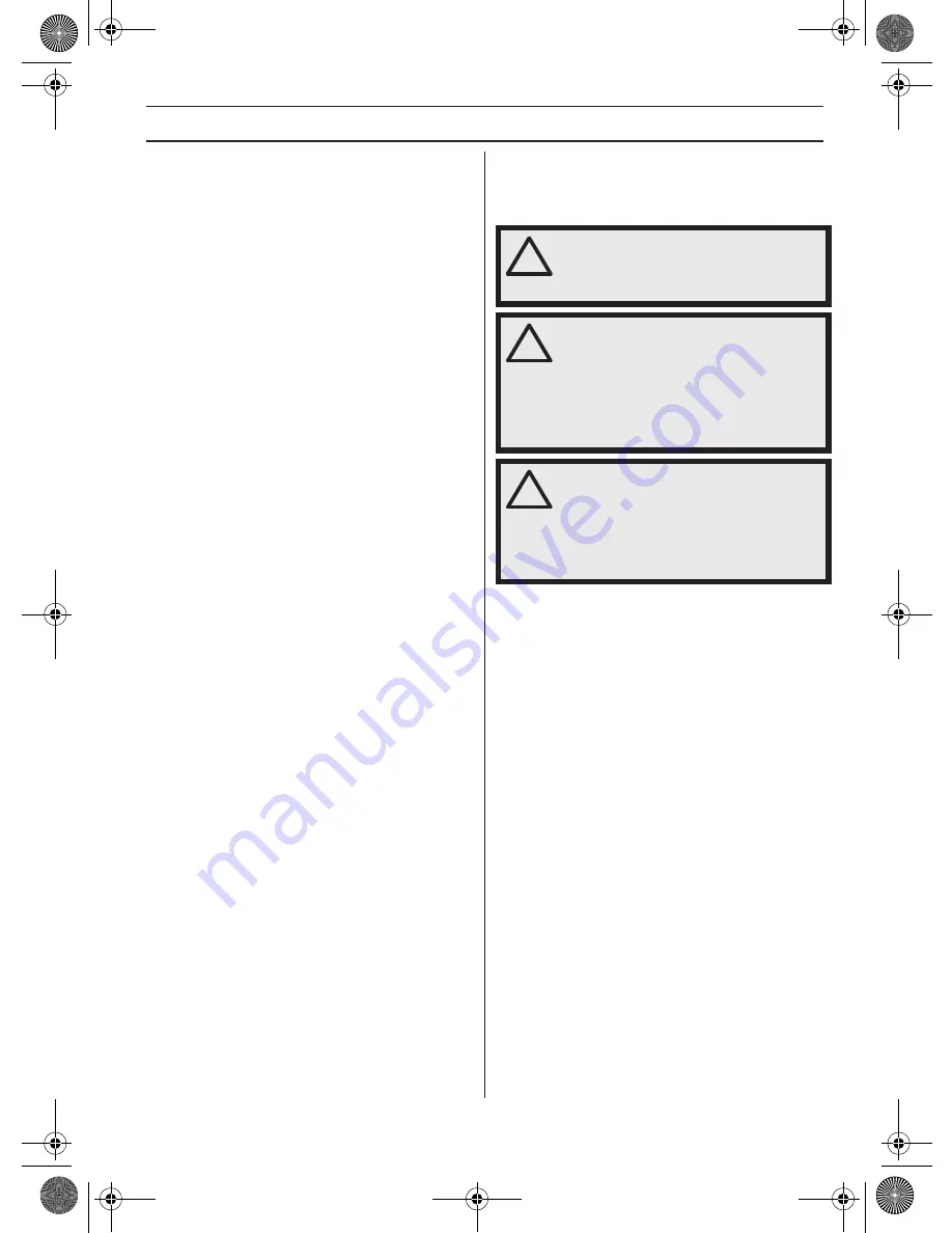 McCulloch B40 B ELITE Operator'S Manual Download Page 3