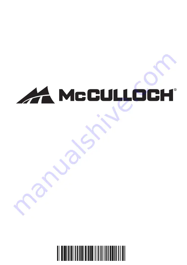 McCulloch CS 35 Operator'S Manual Download Page 620