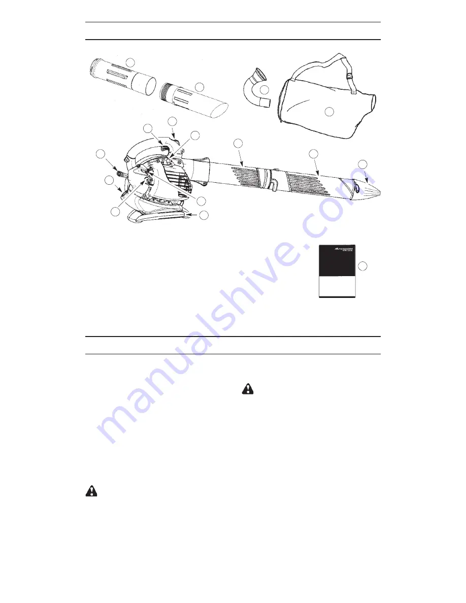 McCulloch GBV 325 Operator'S Manual Download Page 32