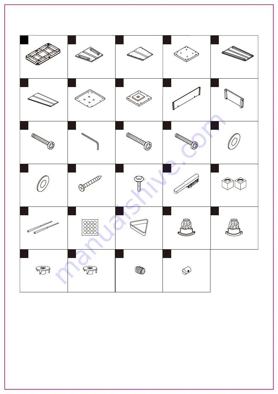 MD SPORTS 39006 Assembly Instructions Manual Download Page 4