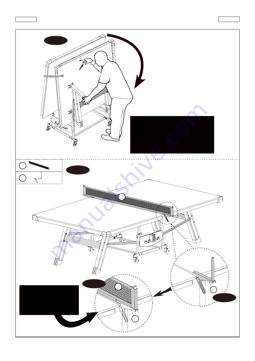 MD SPORTS TTT218 097D Assembly Instructions Manual Download Page 17