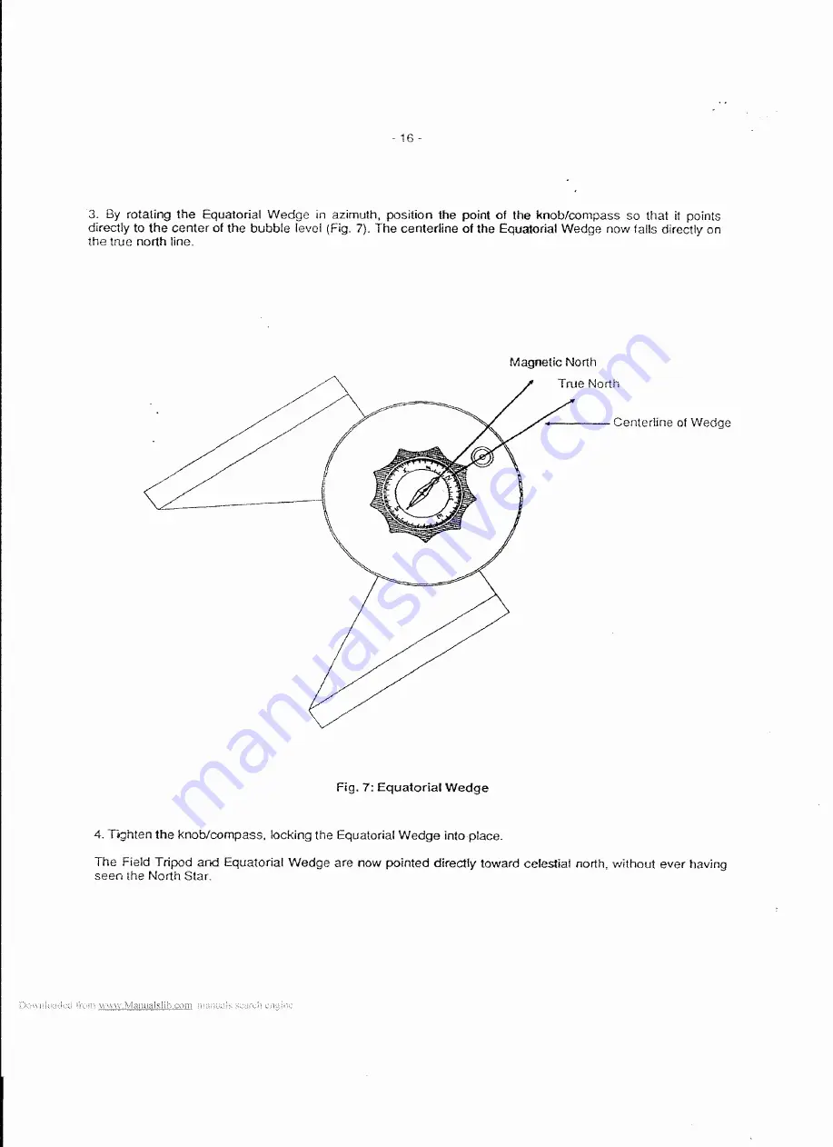 Meade 2080/LX6 Supplementary Instructions Manual Download Page 16