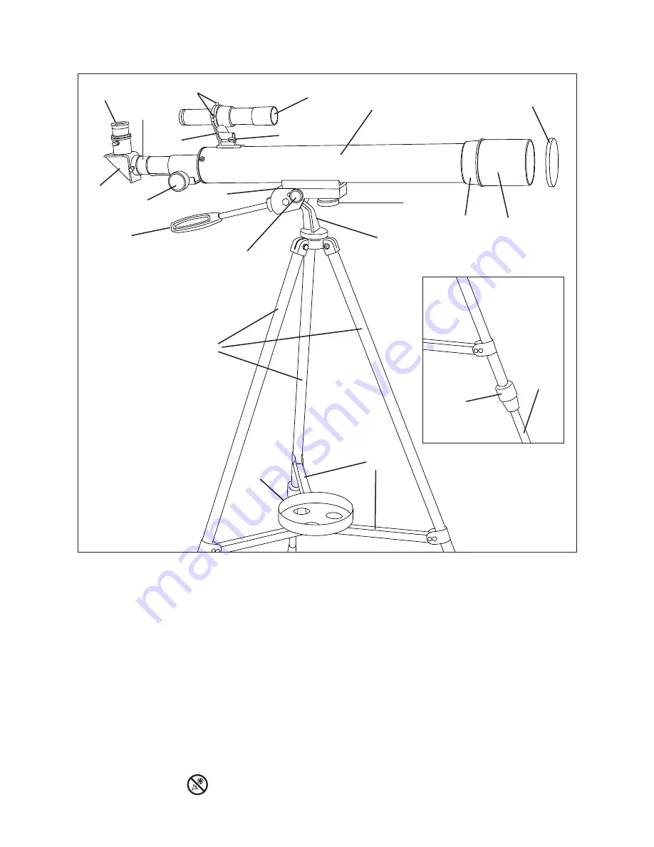 Meade 50AZ-P Instruction Manual Download Page 4