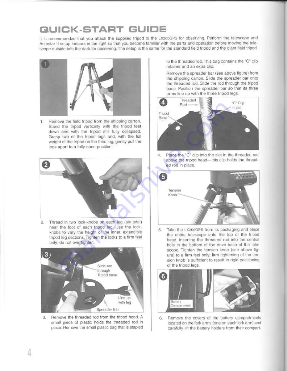 Meade Autostar II Скачать руководство пользователя страница 4