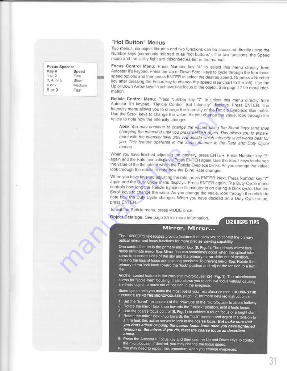 Meade Autostar II Instruction Manual Download Page 31