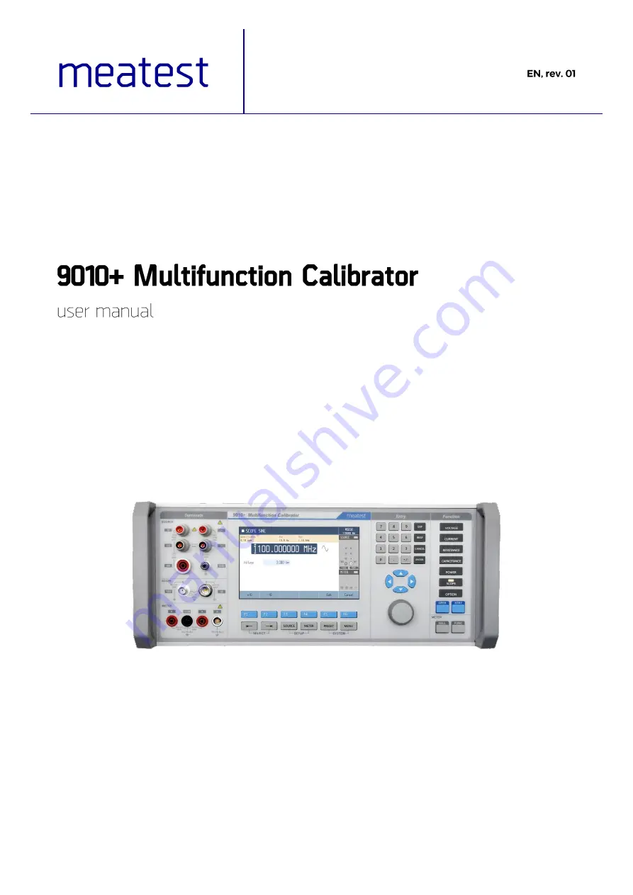 Meatest 9010+ User Manual Download Page 1