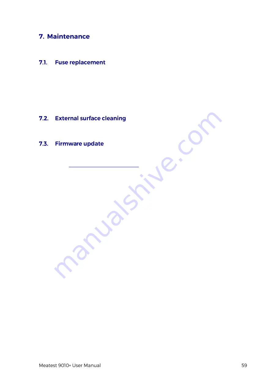 Meatest 9010+ User Manual Download Page 59