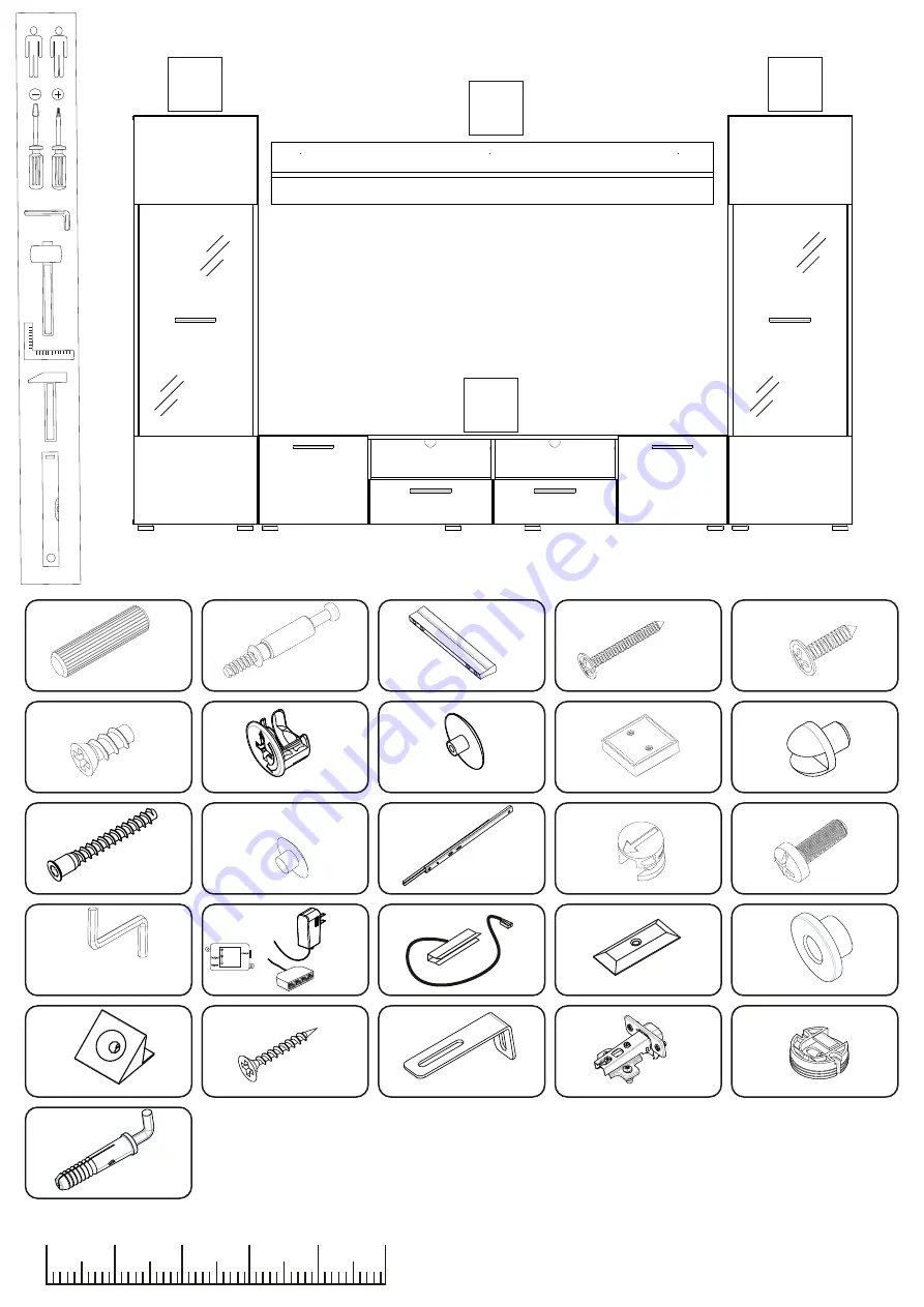 Meble Furniture 55260 Instruction Manual Download Page 5