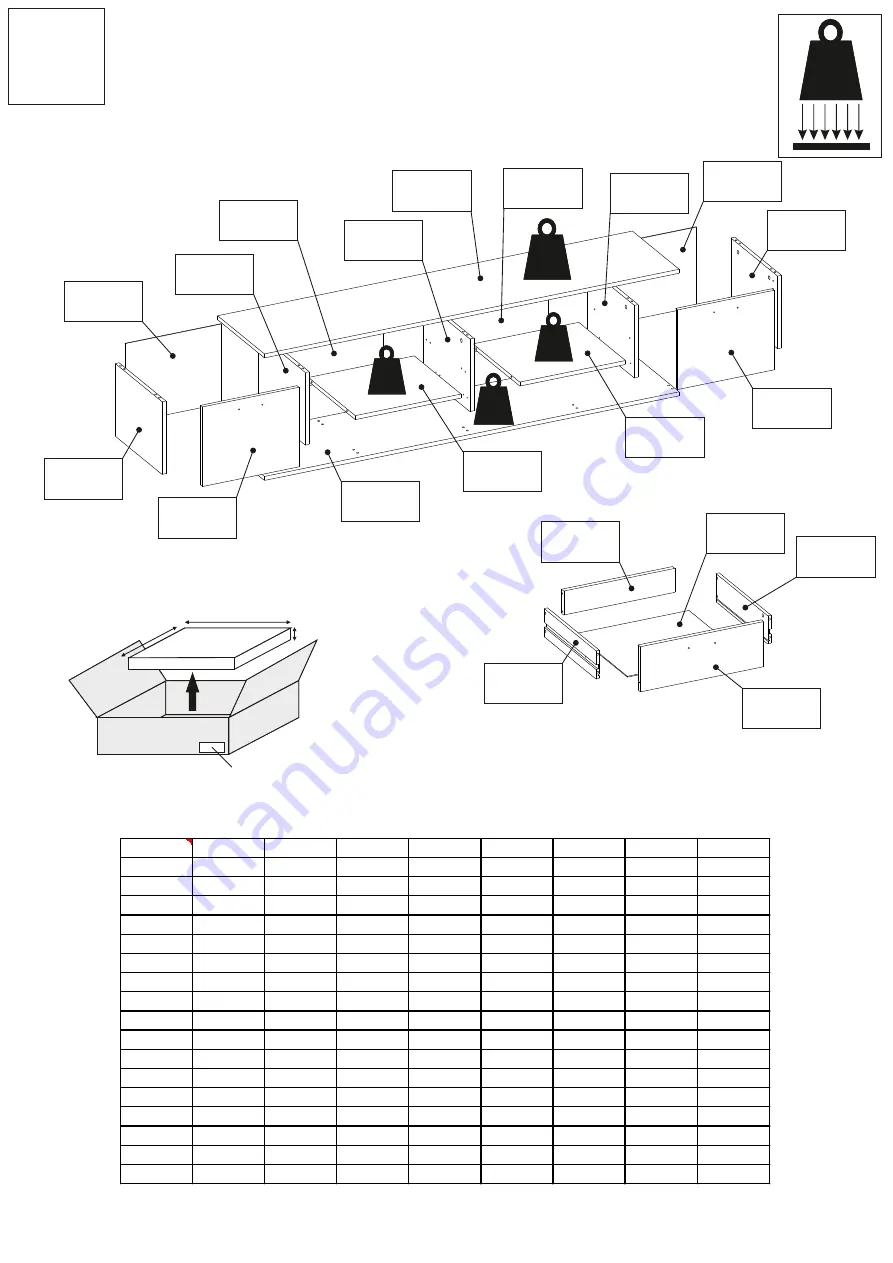 Meble Furniture 55260 Instruction Manual Download Page 6