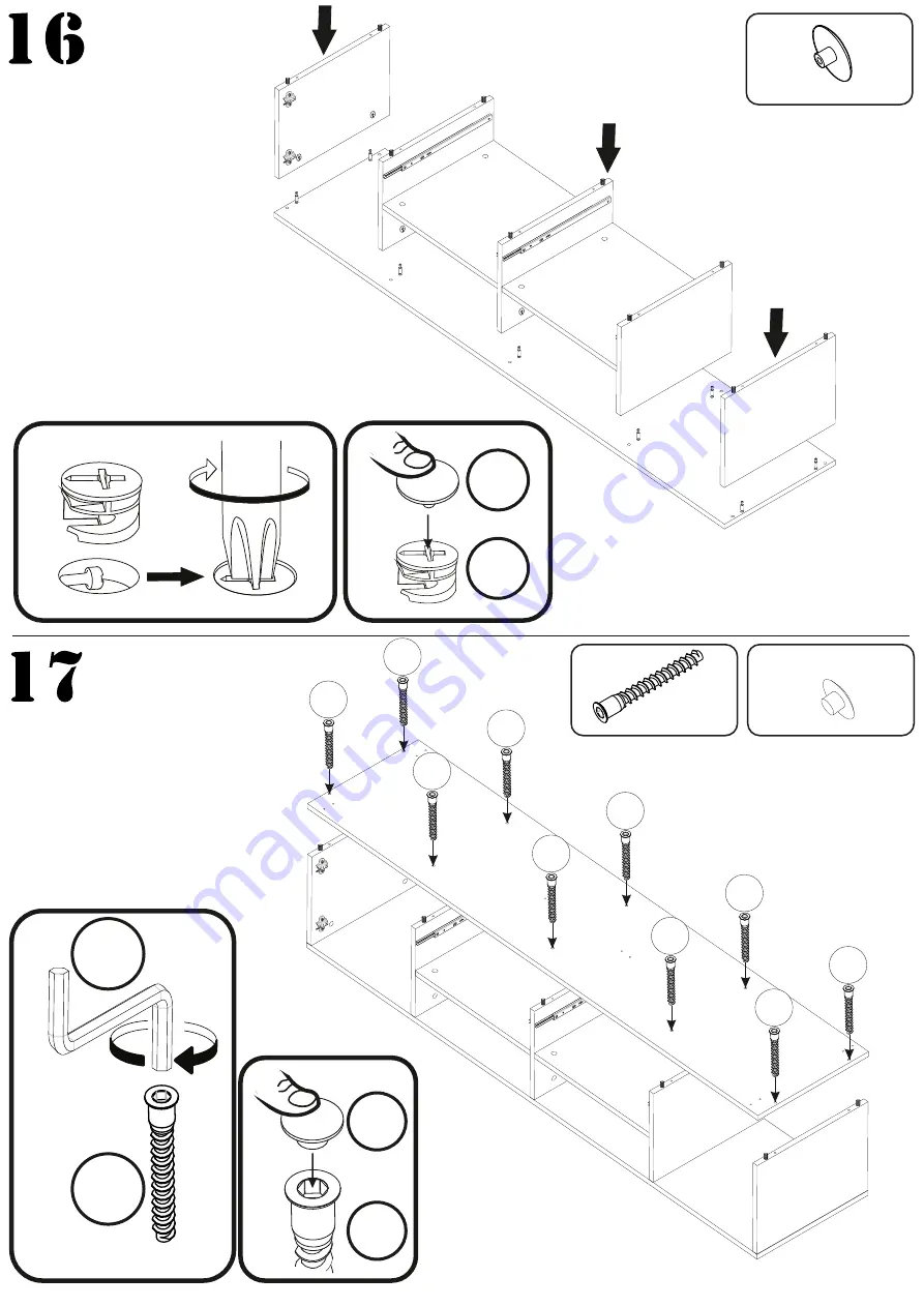 Meble Furniture 55260 Instruction Manual Download Page 15