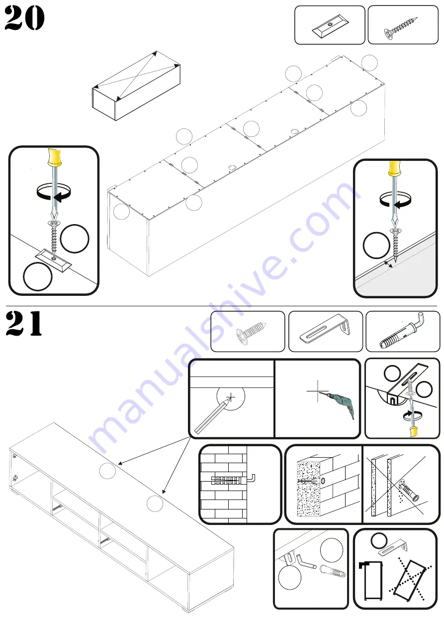 Meble Furniture 55260 Скачать руководство пользователя страница 17