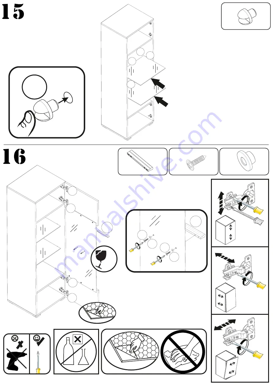 Meble Furniture 55260 Instruction Manual Download Page 36