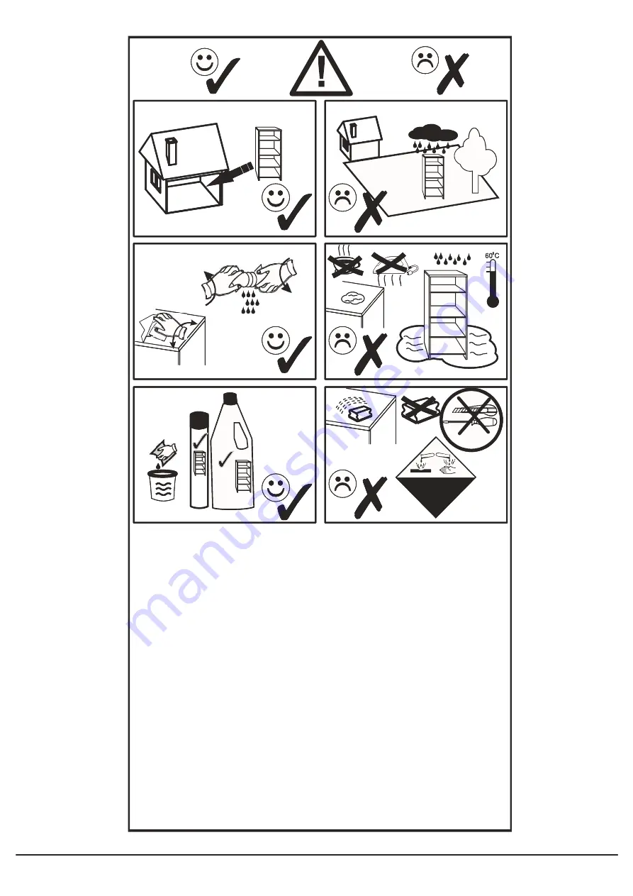 Meble Furniture EVORA RTV Assembly Instructions Manual Download Page 2