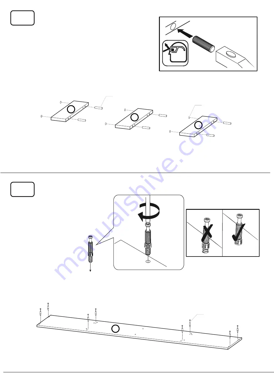 Meble Furniture EVORA RTV Assembly Instructions Manual Download Page 4