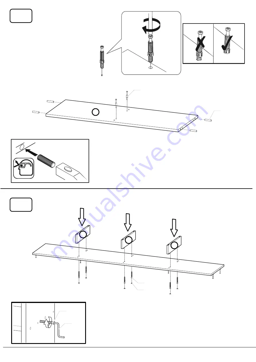 Meble Furniture EVORA RTV Assembly Instructions Manual Download Page 7