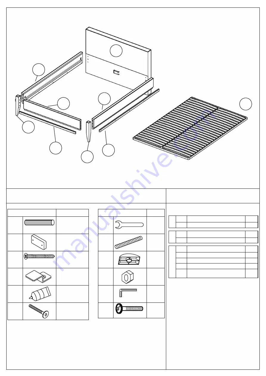 Meblik Bed Scandi 140 Скачать руководство пользователя страница 2