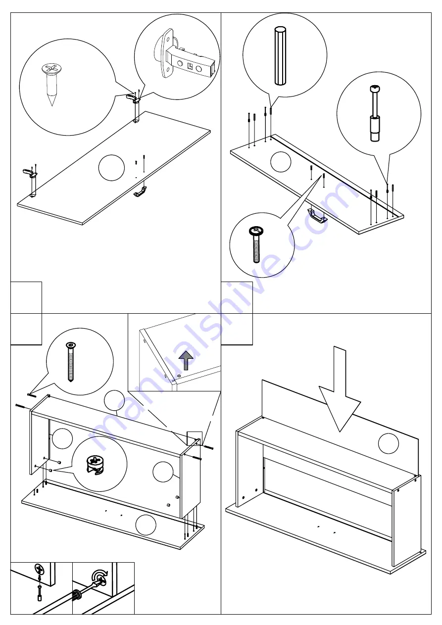 Meblik Bookcase low 150 Скачать руководство пользователя страница 10