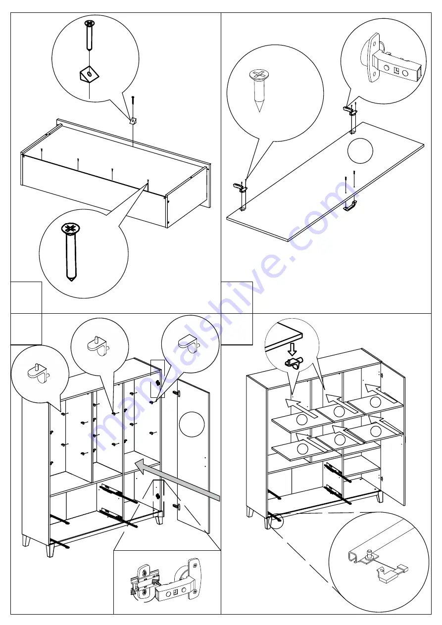 Meblik Bookcase low 150 Скачать руководство пользователя страница 11