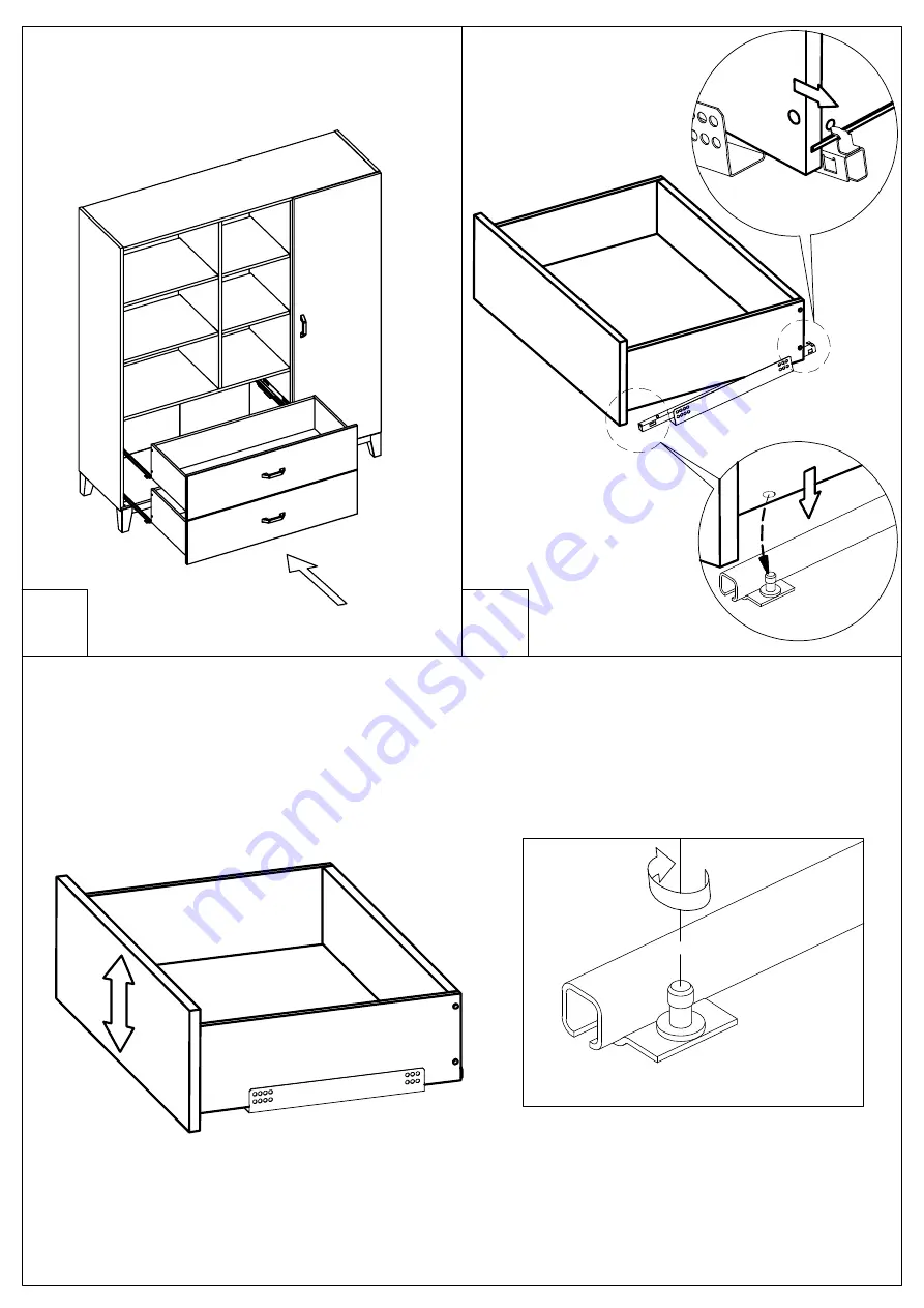 Meblik Bookcase low 150 Manual Download Page 12