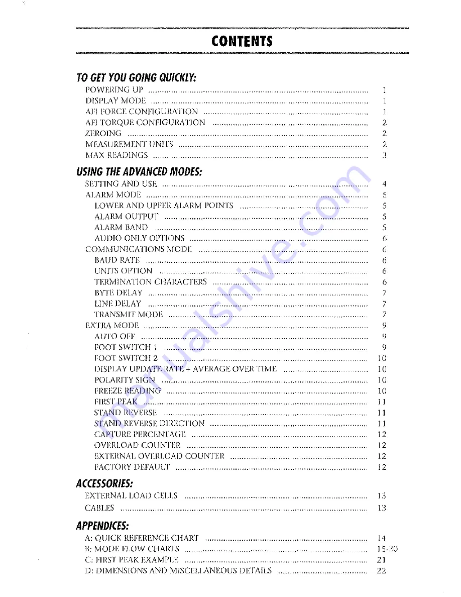 Mecmesin Mecmesin AFG Operating Manual Download Page 4