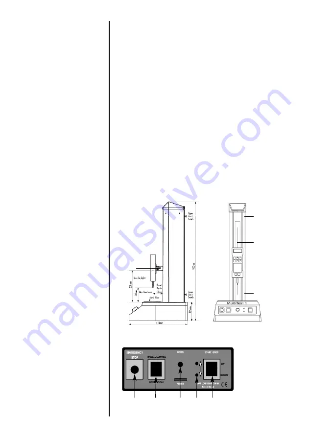 Mecmesin MultiTest 1 Operating Instructions Manual Download Page 5