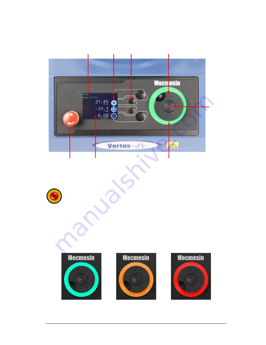 Mecmesin Vortex-dV 1.5 N.m Operating Manual Download Page 11