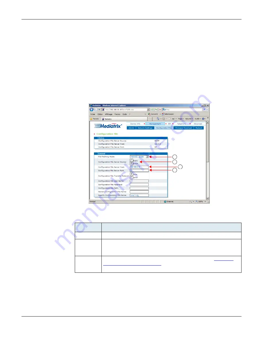 Media5 Mediatrix 4104 Reference Manual Download Page 61