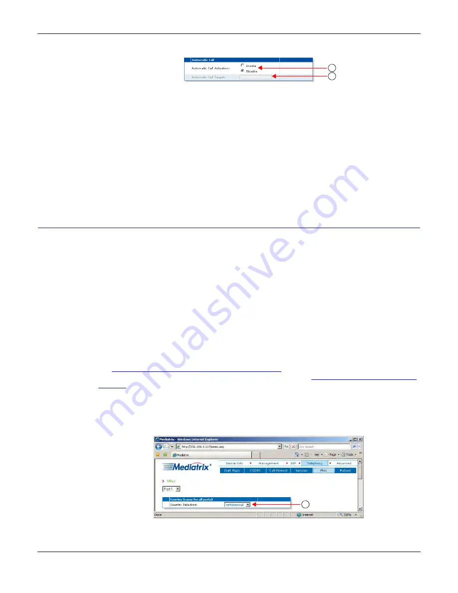 Media5 Mediatrix 4104 Reference Manual Download Page 124