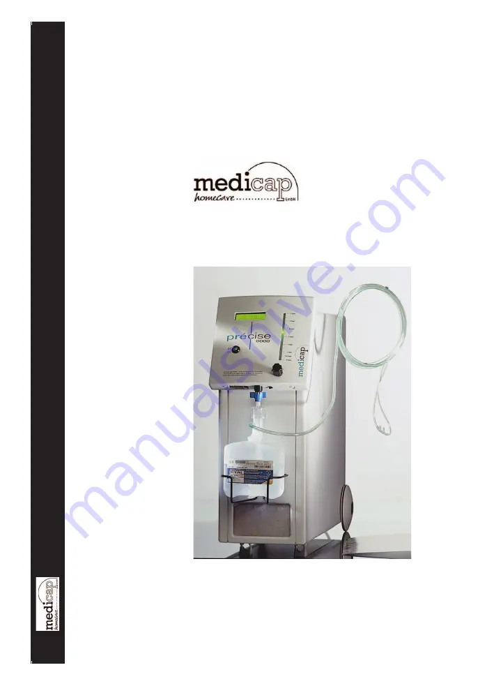 Medicap 006.100 Operation Manual Download Page 1