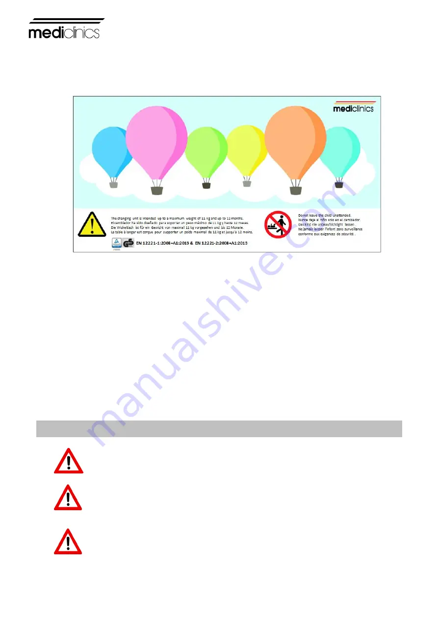 Mediclinics CP0016H Скачать руководство пользователя страница 46