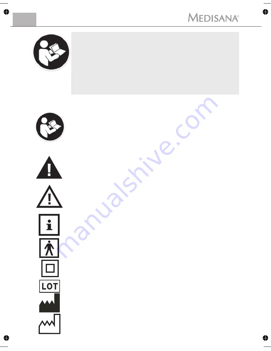 Medisana IN 550 Manual Download Page 126