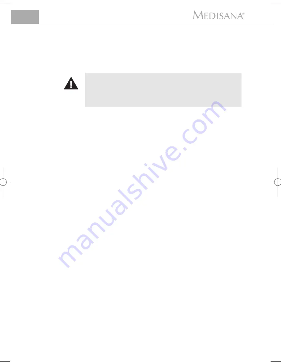 Medisana PSM 40446 Instruction Manual Download Page 34