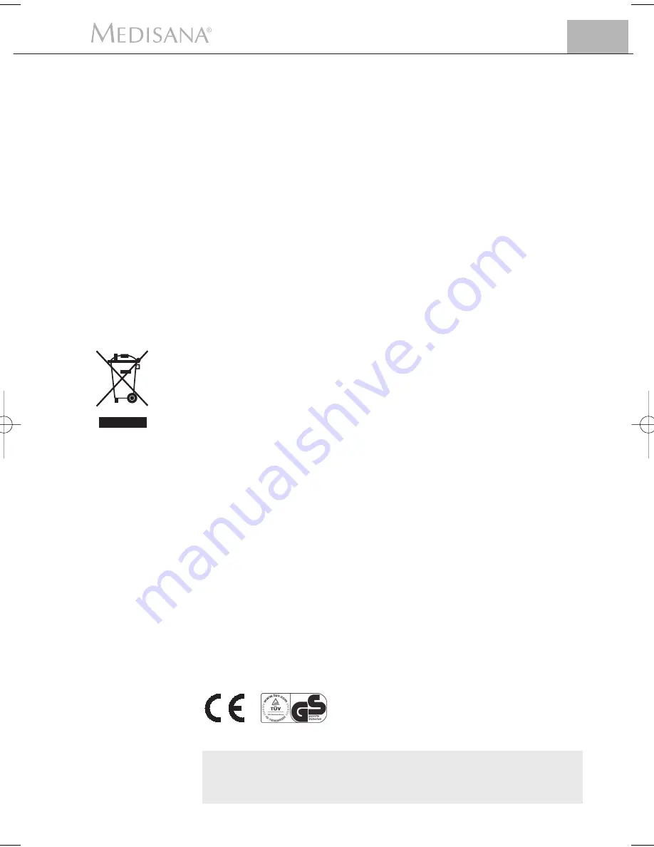 Medisana SMC 1200 Instruction Manual Download Page 75